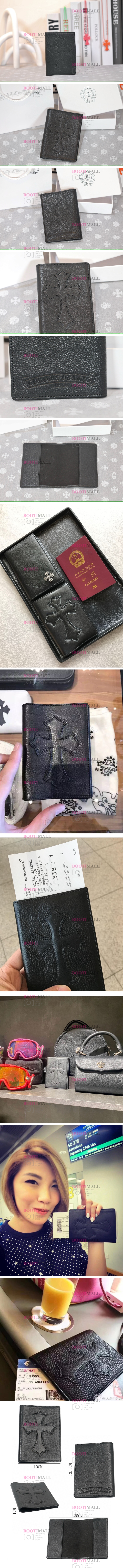 13.5cm 2025 여권지갑 크롬하츠