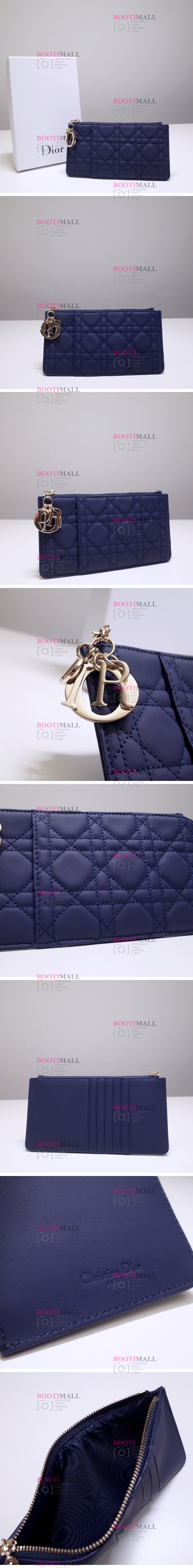 DIOR 19cm 카드지갑 지퍼